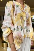 Sa Caleta Anemone Bubble Blouse Yellows /8 =